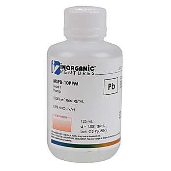 10 ppm Lead for ICP-MS