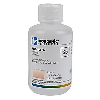 10 ppm Antimony for ICP-MS