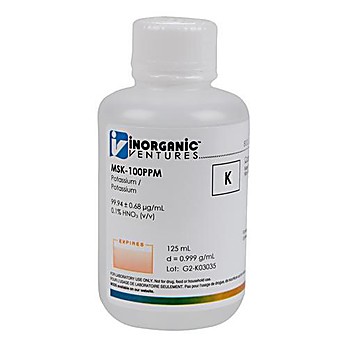100 ppm Potassium for ICP-MS