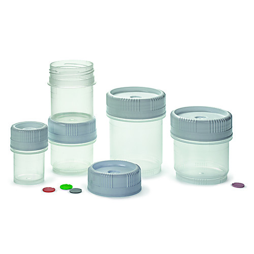 Simport Specimen Containers with Snap Cap, Size 500 ml