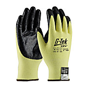 Cordova Nitty-Grip Jersey-Lined Rubber Coated Glove with Knit Wrist - LG