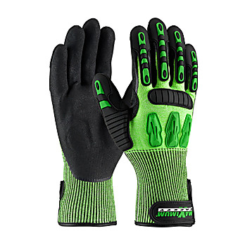 Maximum Safety TuffMax3 Nitrile Coated Palm,TPR Reinforcements,EN3, Gloves, X-Large 72pr/case