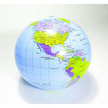 Inflatable Geopolitical Globe