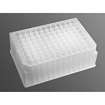 120µl 384 Deep Well "Diamond Plate" Microplate with Square Wells