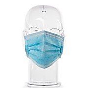 XC3000-5B Face Mask, Blue with Earloops