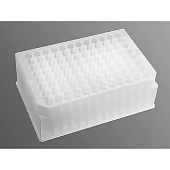 240µl 384 Deep Well "Diamond Plate" Microplate with Square Wells