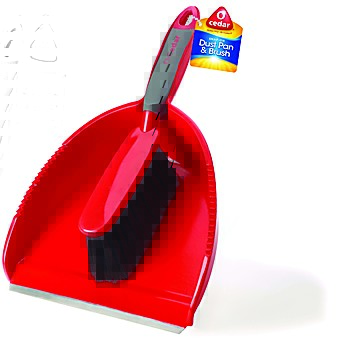 O'Cedar® Snap-on Dust Pan & Brush Set