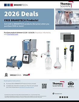 Get $100 in BRANDTECH products (list price) when you purchase $500 or more!