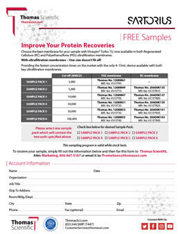 Sartorius Vivaspin® Turbo 15 Samples