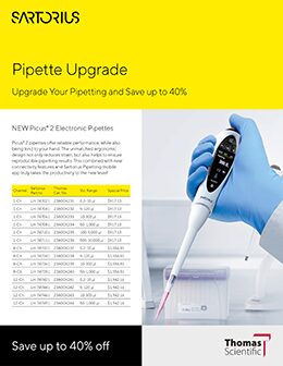 Upgrade Your Pipetting and Save up to 40%