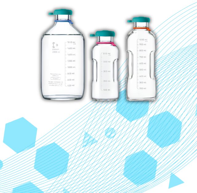 Faster, safer autoclaving with push-on cap glass bottles